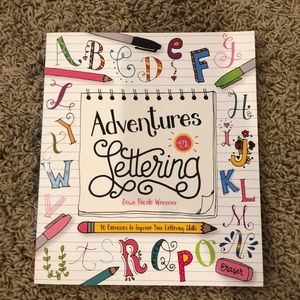 Adventures in Lettering Exercise Book